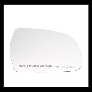 Replacement Mirror Glass for 2010-16 Audi A4/A5 Quattro Passenger Right Side RH